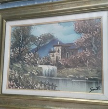 Quadro a olio VEDUTA CON