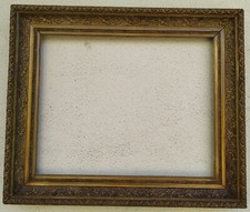 ANTICA CORNICE 1800 DORATA PER QUADRI DIPINTI CM 40X50 SP CM 1,9