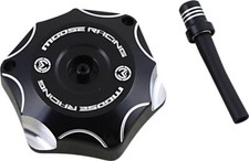 Tappo carburante alluminio Moose Racing per Beta RR 125 2018-2023 nero