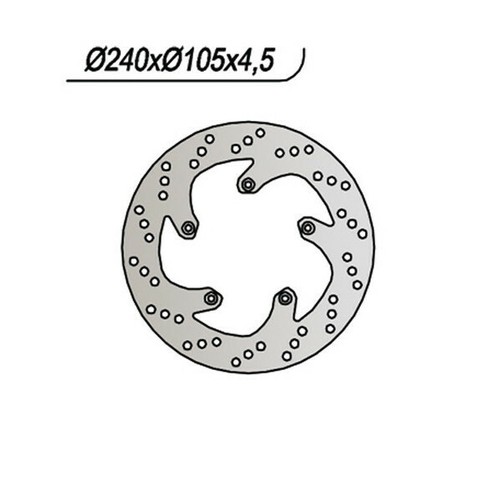 Disco freno anteriore 1008 - freno,