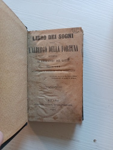 Libro dei sogni albergo - libro, sogni,