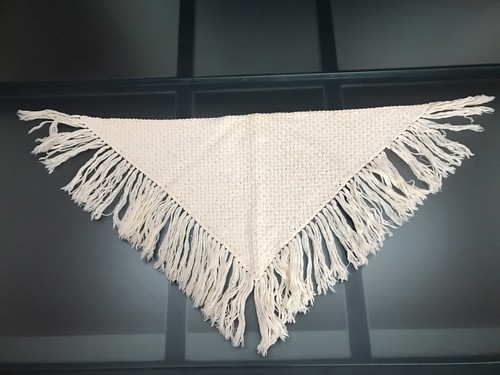 Scialle triangolare con - scialle,