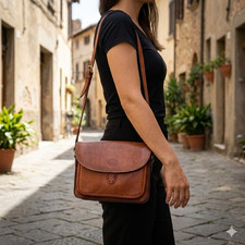 Borsa postina a tracolla in