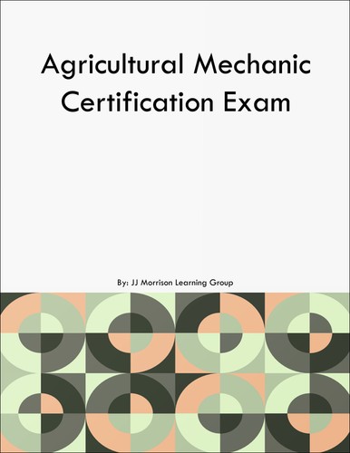 Agricultural mechanic - agricultural,