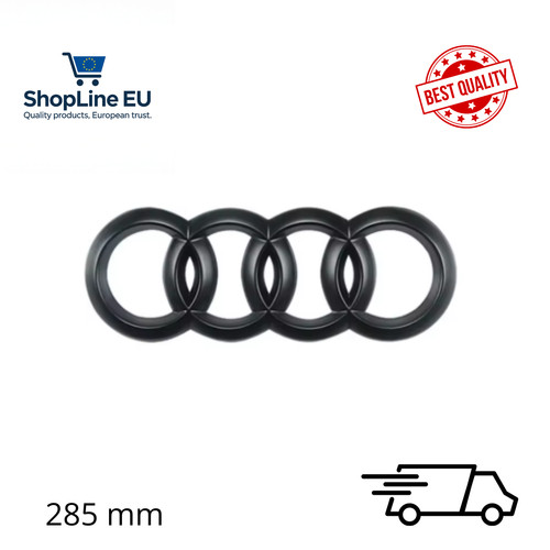 Logo audi 285mm - 285mm, calandre