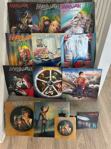 Marillion vinyl lps - vinyl, &