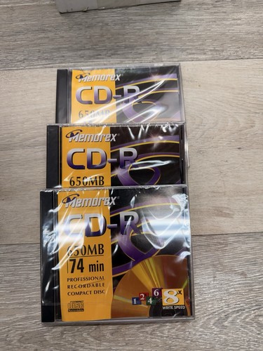 Nuovissimi memorex cd - 3, cd-r