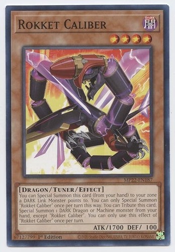 Rokket caliber - yu-gi-oh!,