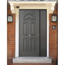 Porta Blindata Grigio Doppia