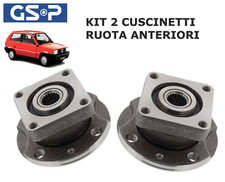 KIT 2 CUSCINETTI MOZZO RUOTE ANTERIORI PANDA 141A 4X4 4X2 / Y10 DAL 86 AL 2003
