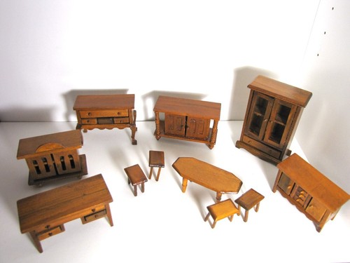 Lot vintage handmade wooden - vintage,