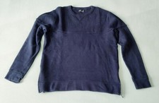 Felpa ZARA MAN Taglia L Uomo Cotone Blu Casual