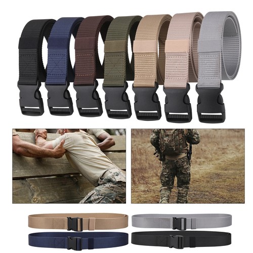 Cintura militare nylon con - militare, in