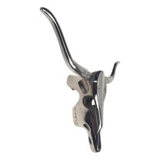Testa di toro toro con corna design decorazione parete teschio toro testa di mucca alluminio 