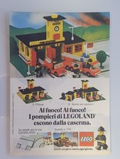 ADVERTISING LEGO : AL FUOCO ! AL FUOCO! I CORAGGIOSI POMPIERI DI LEGOLAND