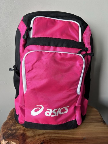 Zaino asics edge rosa nero - asics,