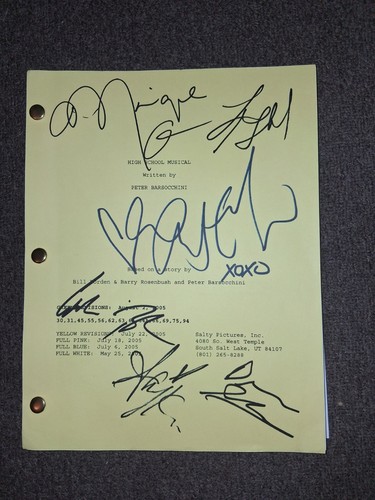 High school musical signed - school,