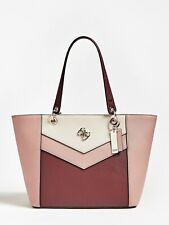 Borsa Guess Wine Multicolore