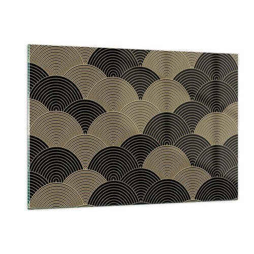 Quadro vetro 120x80cm - quadro, nero
