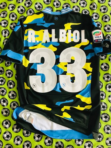 Rare macron napoli 4th - napoli, soccer