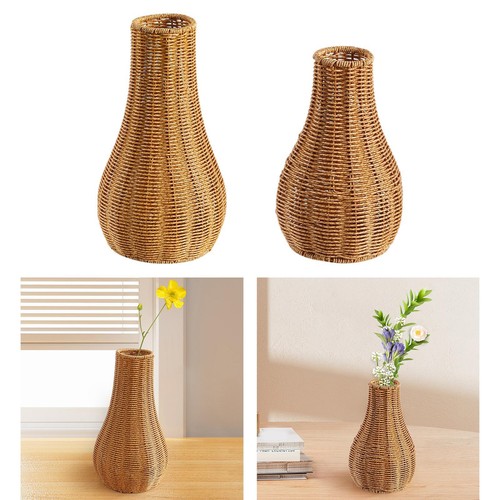 Vaso fiori intrecciato - da,