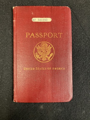 Antico passaporto stati uniti - passaporto,