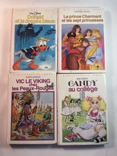 Lot De 4 Livres Bibliothèque
