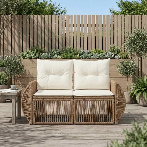 Divano giardino polyrattan - divano,