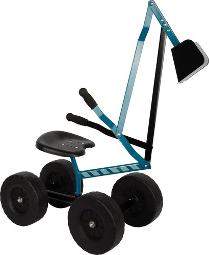 Small foot bagger mit - bagger, rädern