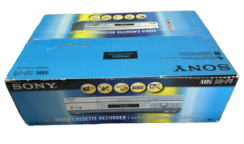 Sony slv n750 lettore vhs - lettore,