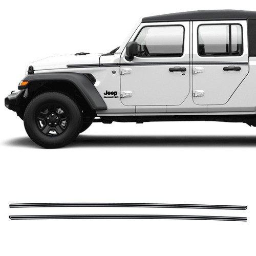 Adesivi linee laterali jeep - linee,