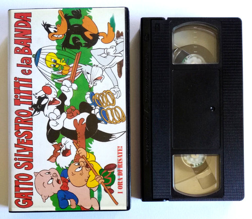 Vhs gatto silvestro - vhs,