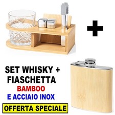 SET WHISKY + FIASCHETTA