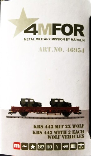 Marklin 4mfor 46954 carro - marklin,