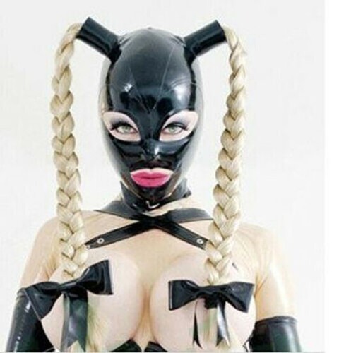 Maschera lattice con trecce - con,