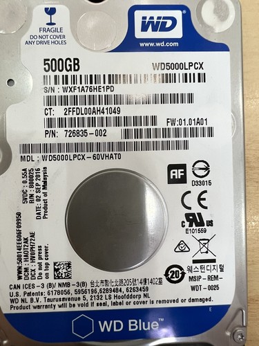 Hard disk sata - wd, 500
