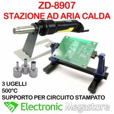 STAZIONE AD ARIA CALDA DISSALDANTE ZD 8907 SALDATORE SALDANTE REGGI SCHEDA PCB