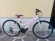 BICICLETTA 26 MOUNTAIN-BIKE DONNA "GIRARDENGO" MASCIAGHI 18 VEL. BIANCO-FUXIA