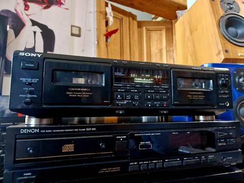 Sony 705s doppia - sony, piastra