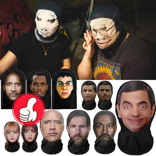 Maschera integrale realistica