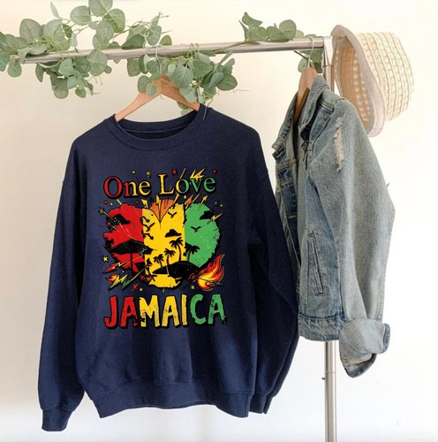 Maglione one love jamaica - love,