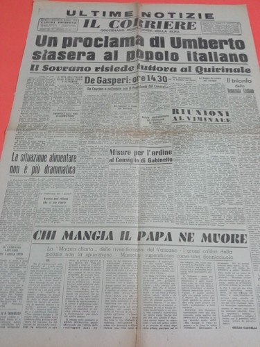 Corriere giugno 1946 - corriere,