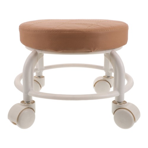 Sgabello rotondo con rotelle