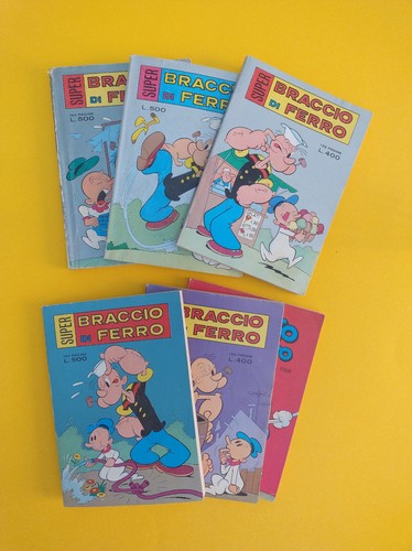 Lotto fumetti super - 6, braccio