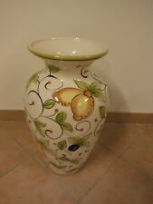 ANFORA IN TERRACOTTA SMALTATA