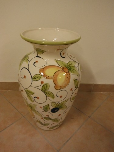 Anfora terracotta smaltata - anfora, in