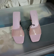 Zara Sandalo Tacchi 36 Viola