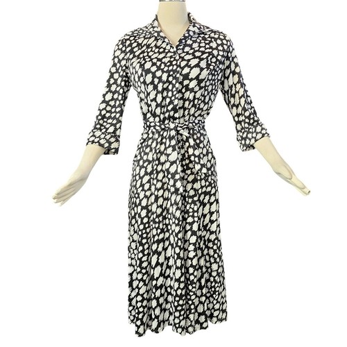 Abito vintage anni - , nero