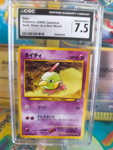 Carta pokemon card natu - pokemon,
