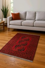 Tappeto Persiano Orientale Kargai Vintage. In Lana 130x80 cm – Annodato a Mano